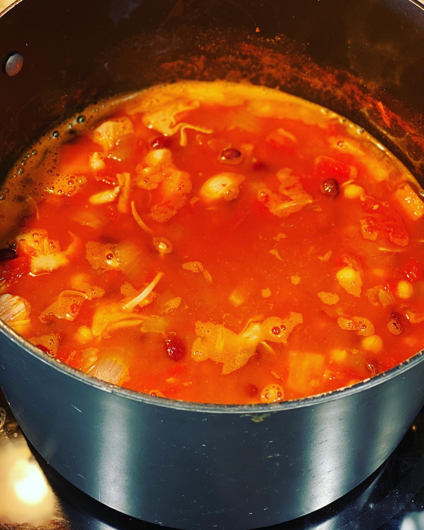 Moroccan chickpea soup