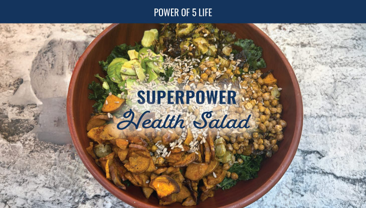 SuperPower Health Salad perfect for the holidays