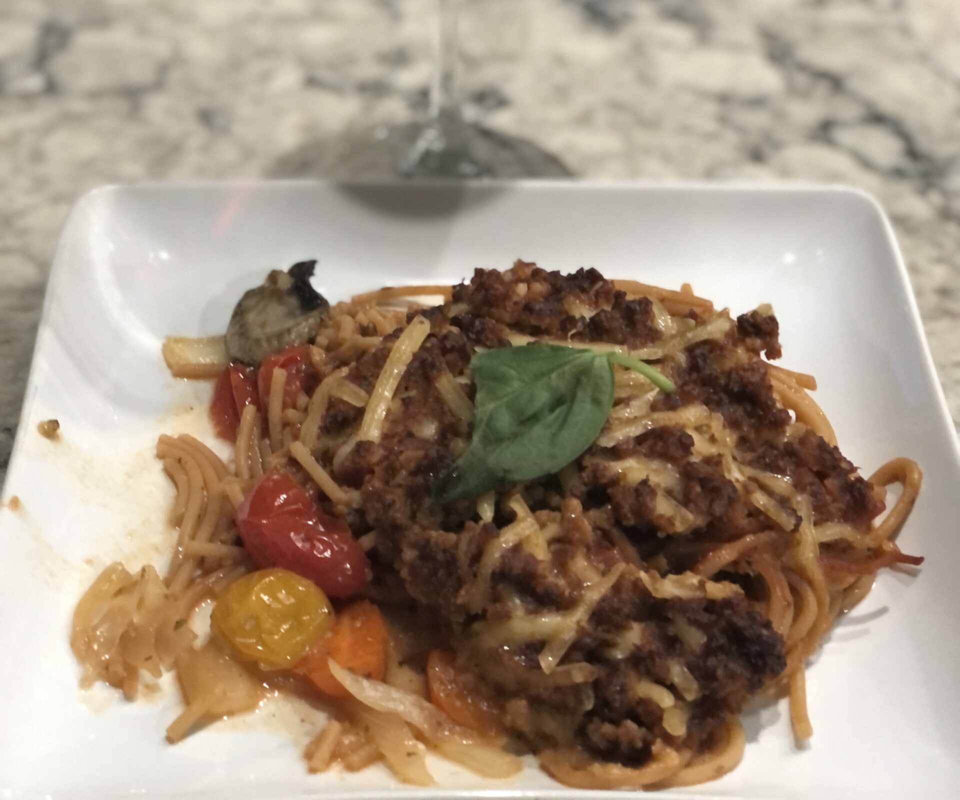 baked veggie pasta