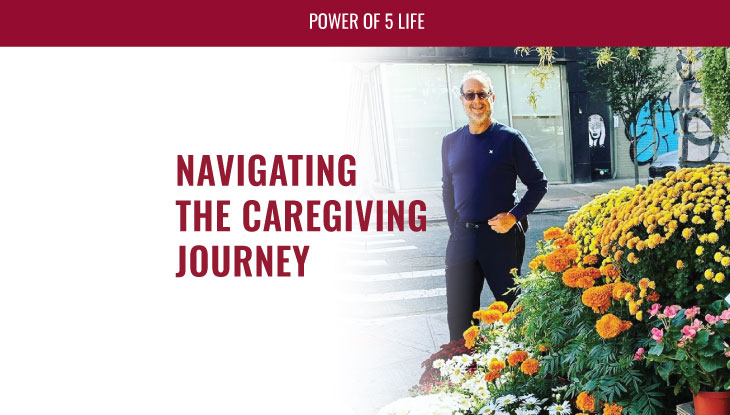navigating the caregiving journey blog post image with Dr. David Bernstein