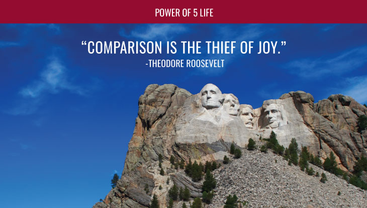 Mount Rushmore and the comparison quote