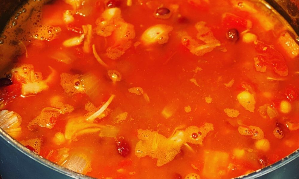 Moroccan chickpea soup