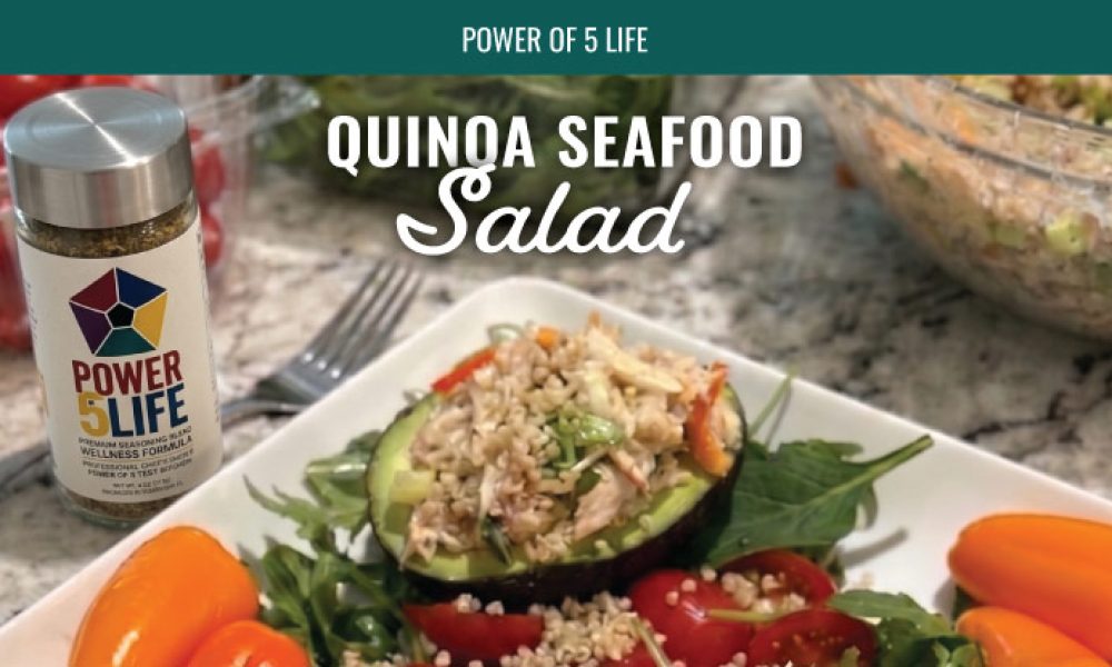 quinoa seafood salad recipe