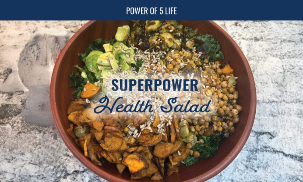 SuperPower Health Salad perfect for the holidays