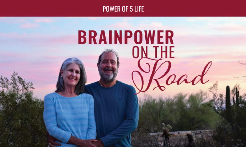 Dr. David Bernstein and Melissa Bernstein while traveling