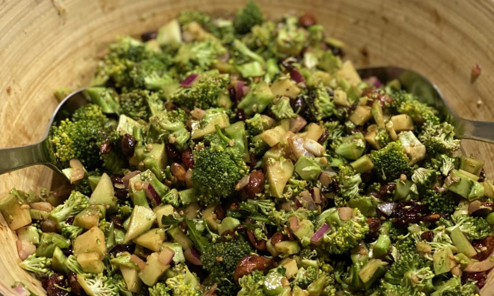 broccoli nut health salad