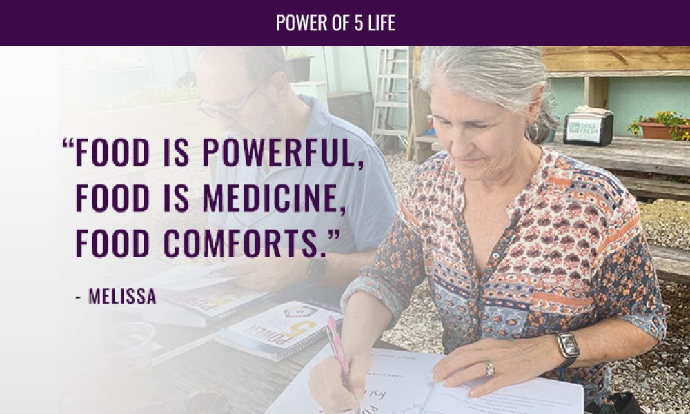 Food is powerful, food is medicine, food comforts. -Melissa Bernstein