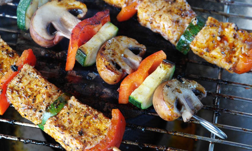 grilled kebabs