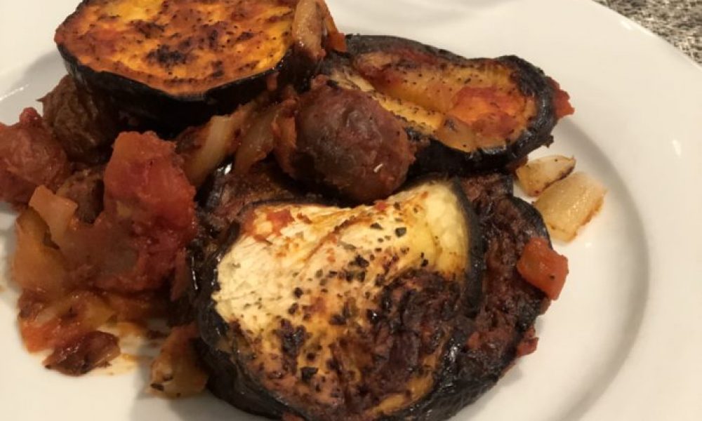 light eggplant parm