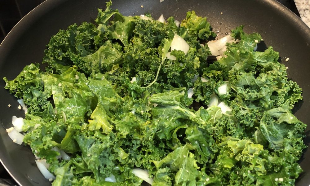 garlic kale