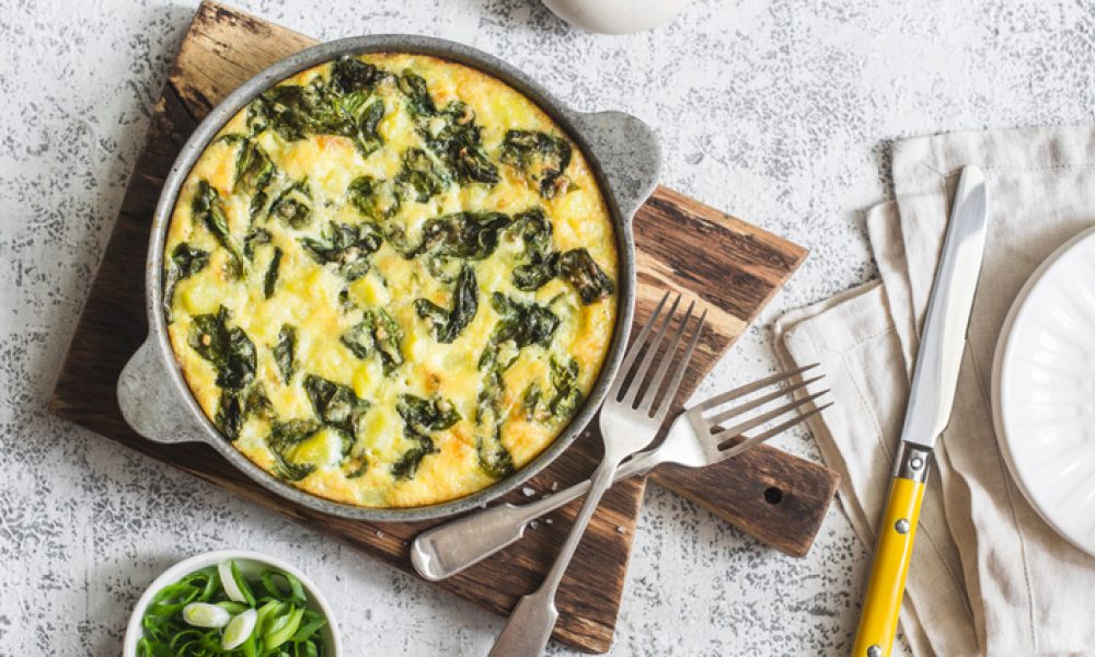 spinach and feta cheese quiche