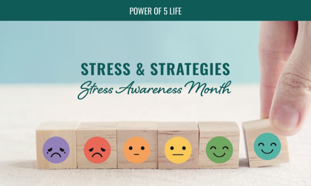 six faces to depict how you feel on a scale for stress awareness