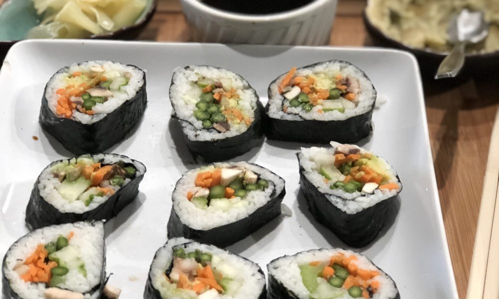 vegetable sushi