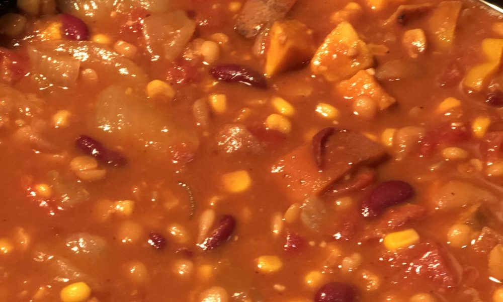 healthy vegetarian chili