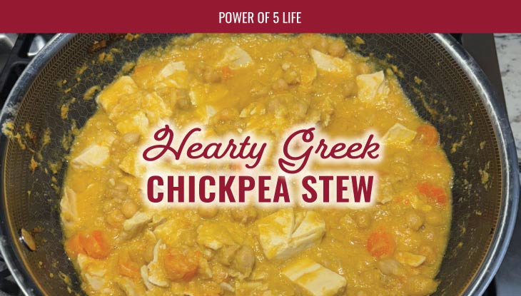 Greek Chickpea Stew recipe
