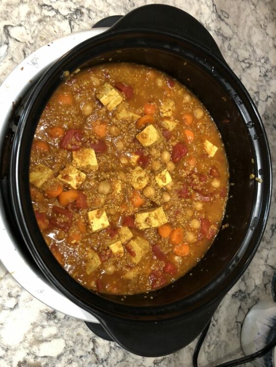 hearty Moroccan stew
