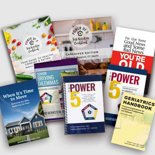 many of the books authored by David Bernstein, MD and Melissa Bernstein