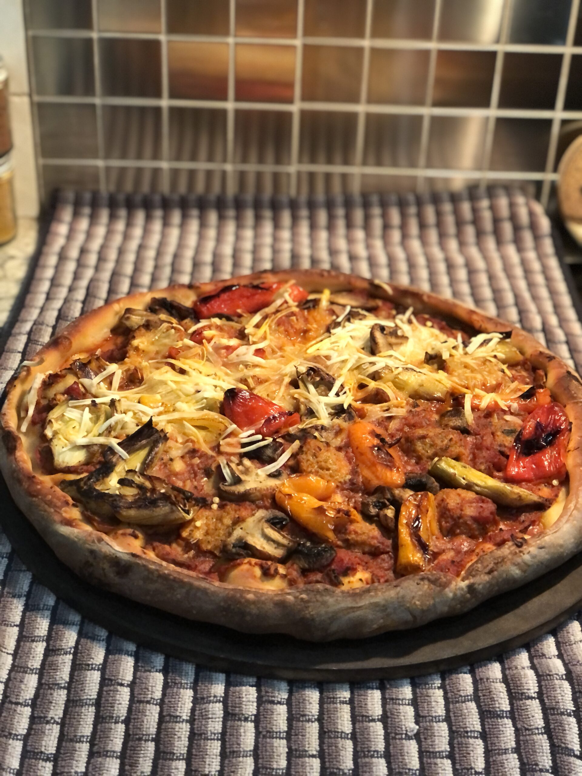 homemade pizza