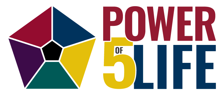 Power of 5 logo