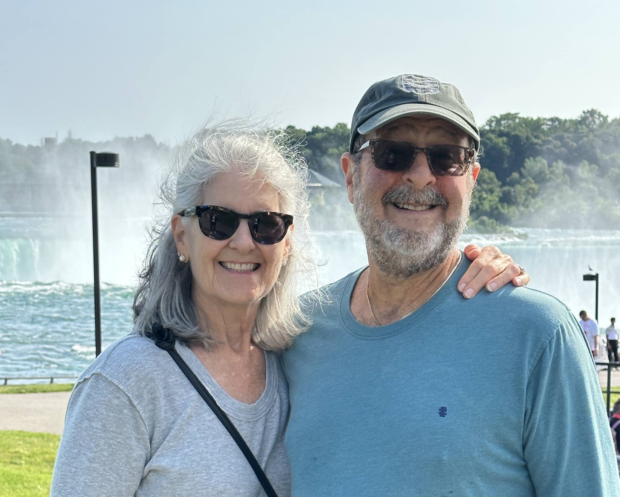 Melissa and David at Niagara Falls