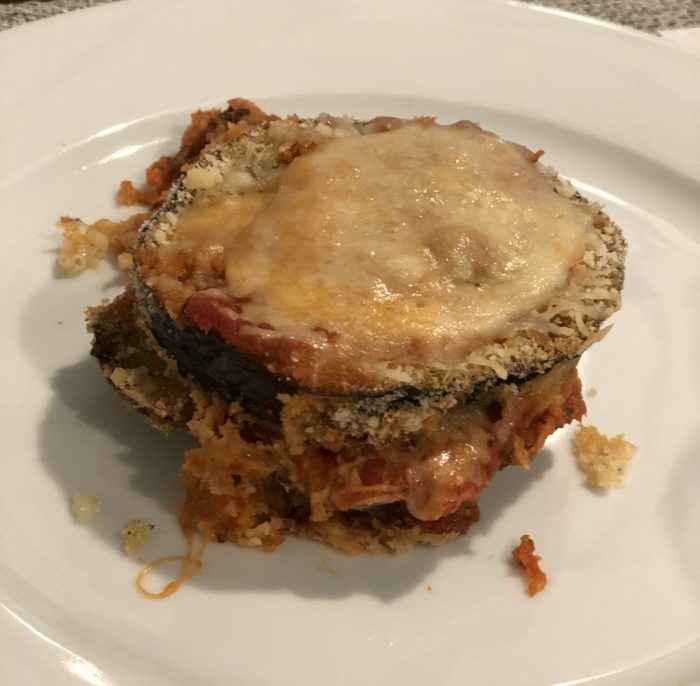 Melissa's famous eggplant parm