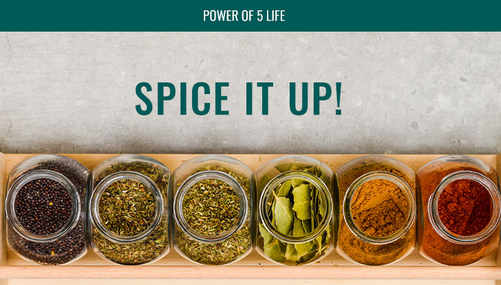 use spices for your cooking and your health