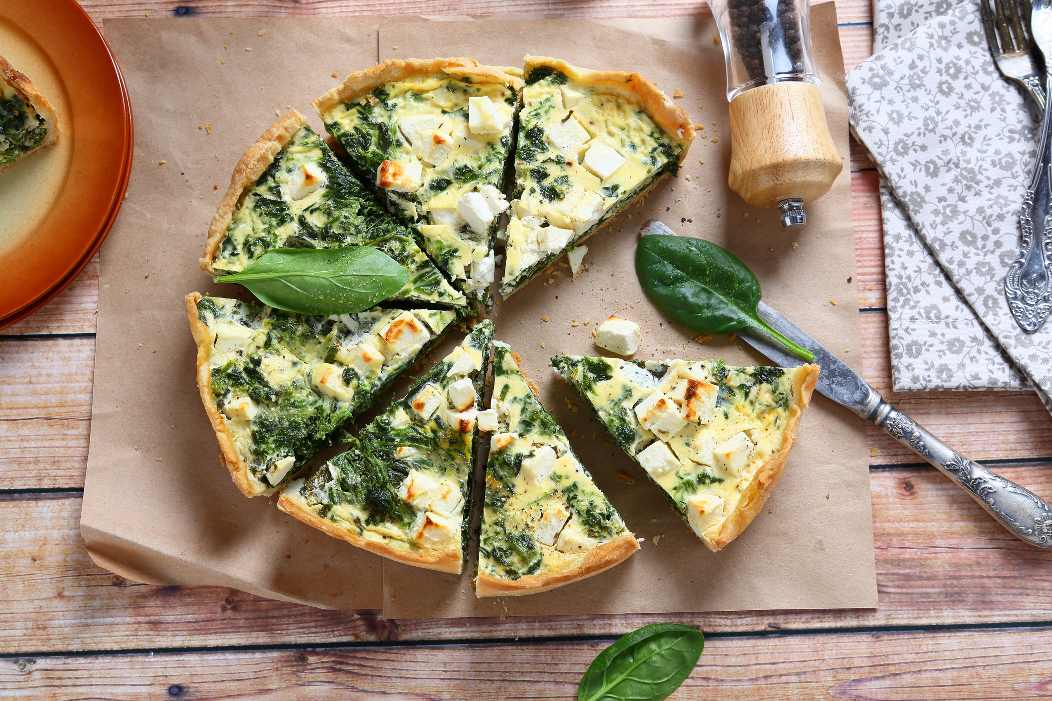 veggie quiche