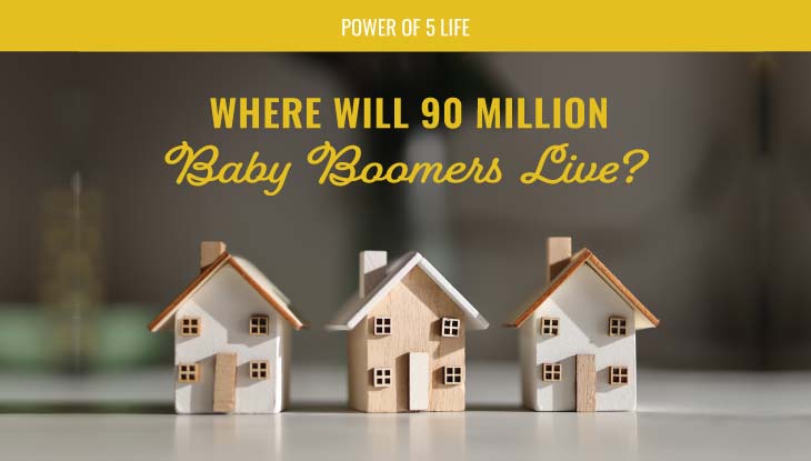 three craft houses for a blog about where baby boomers will live